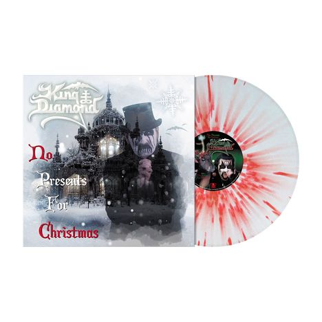 King Diamond: No Presents For Christmas (Limited Edition) (White/Red Splatter Vinyl), LP