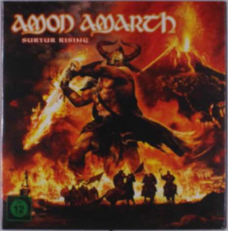 Amon Amarth: Surtur Rising, 1 CD und 1 DVD