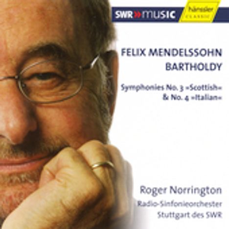 Felix Mendelssohn Bartholdy (1809-1847): Symphonies 3 &amp; 4, CD