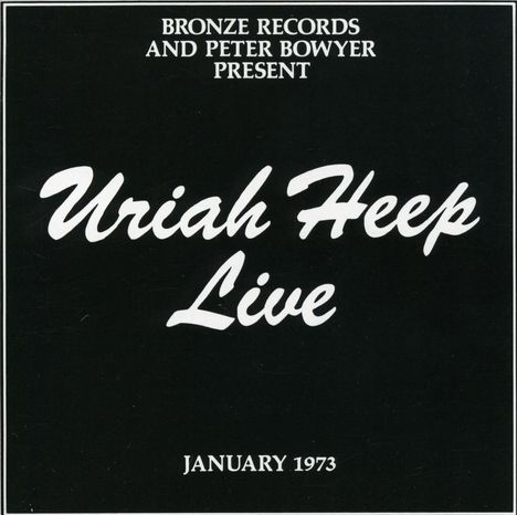Uriah Heep: Live 1973, CD