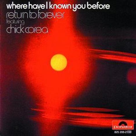 Chick Corea (1941-2021): Where Have I Known You Before, CD