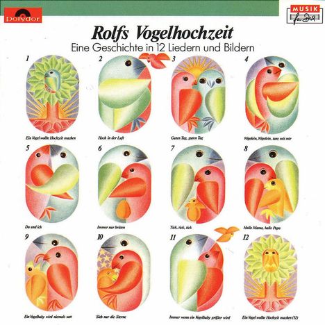 Rolfs Vogelhochzeit, CD