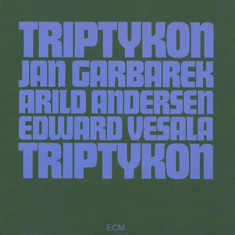 Jan Garbarek (geb. 1947): Triptykon, CD