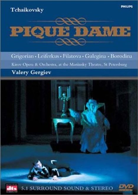 Peter Iljitsch Tschaikowsky (1840-1893): Pique Dame, DVD