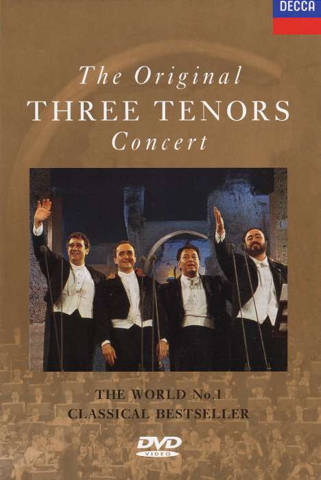 Die drei Tenöre - Rom Juli 1990, DVD
