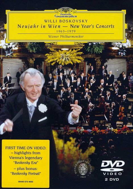 Willi Boskovsky - Best of New Year's Concert (1963-1979), 2 DVDs