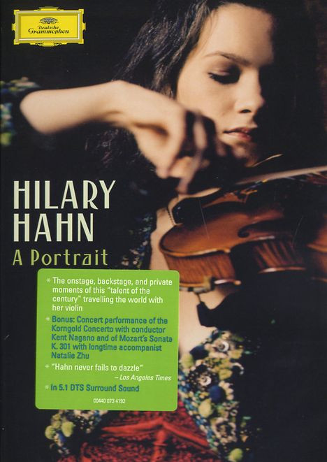 Hilary Hahn - A Portrait, DVD
