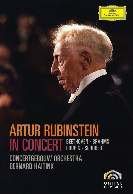 Artur Rubinstein in Concert (Concertgebouw Amsterdam 1973), DVD