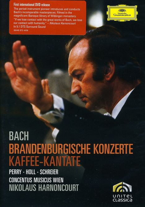 Johann Sebastian Bach (1685-1750): Brandenburgische Konzerte Nr.1-6, 2 DVDs