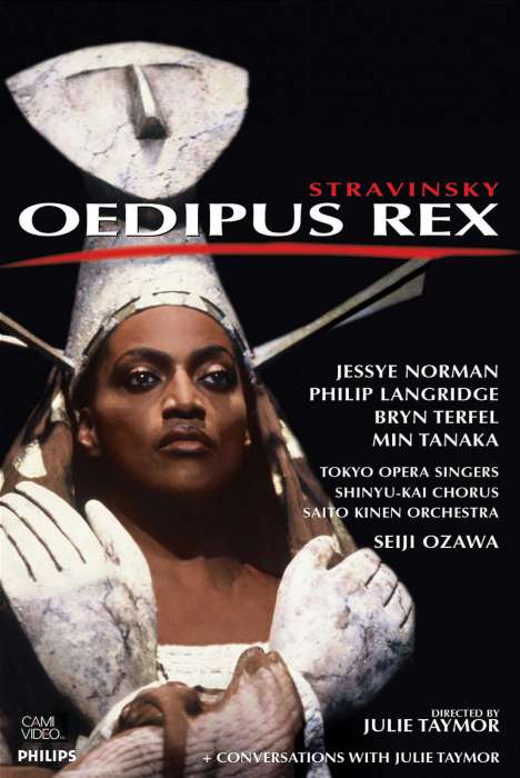 Igor Strawinsky (1882-1971): Oedipus Rex, DVD