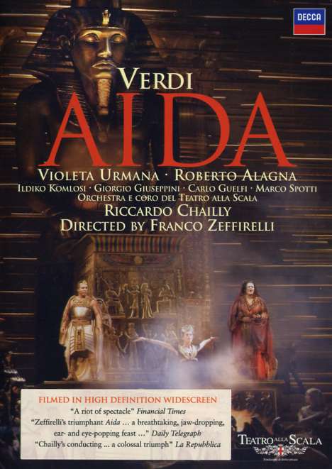 Giuseppe Verdi (1813-1901): Aida, 2 DVDs