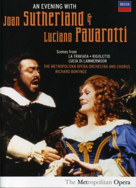 An Evening with Luciano Pavarotti &amp; Joan Sutherland, DVD