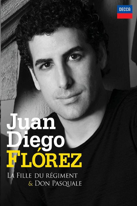 Juan Diego Florez in La Fille du Regiment &amp; Don Pasquale, 3 DVDs