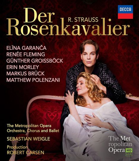 Richard Strauss (1864-1949): Der Rosenkavalier, Blu-ray Disc