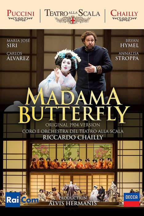 Giacomo Puccini (1858-1924): Madama Butterfly (Original-Version von 1904), 2 DVDs