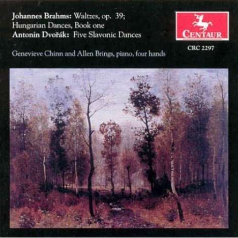 Johannes Brahms (1833-1897): Walzer op.39 Nr.1-16 zu 4 Händen, CD