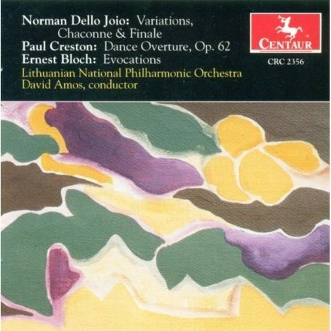 Norman Dello-Joio (1913-1984): Variations,Chaconne & Finale, CD