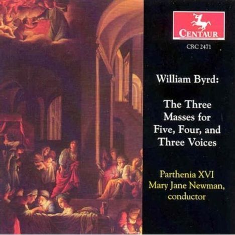 William Byrd (1543-1623): Messen zu 3,4 &amp; 5 Stimmen, CD