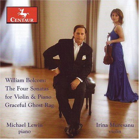 William Bolcom (geb. 1938): Sonaten für Violine & Klavier Nr.1-4, CD