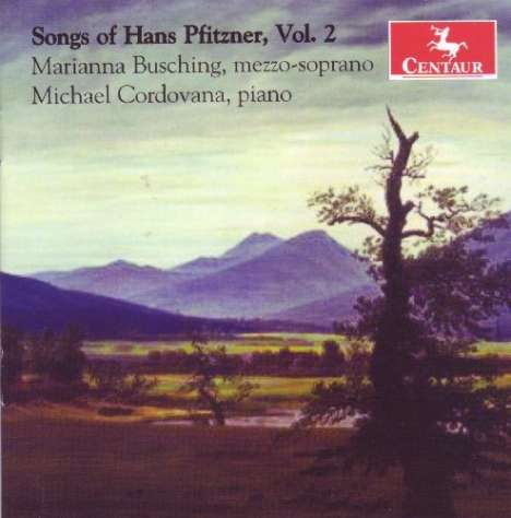Hans Pfitzner (1869-1949): Lieder, CD
