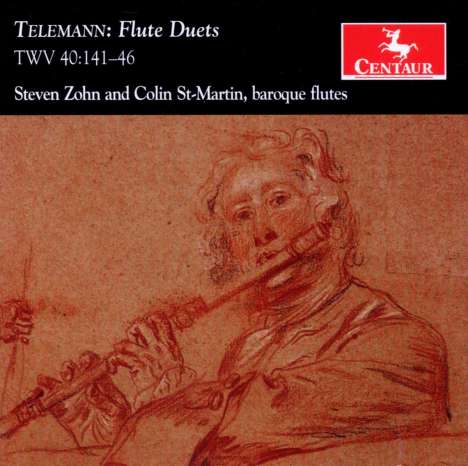 Georg Philipp Telemann (1681-1767): 6 Sonaten für 2 Flöten, CD