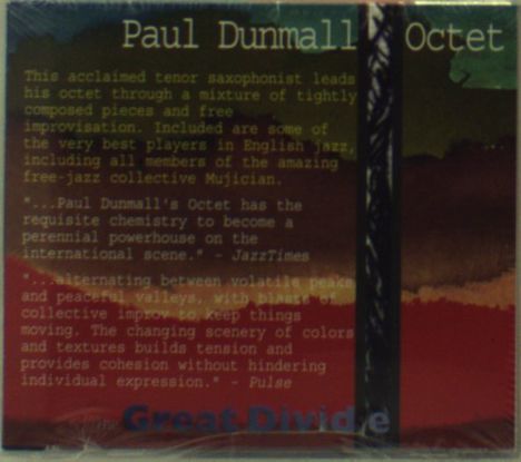 Paul Dunmall (geb. 1953): Great Divide, CD