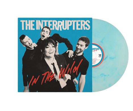 The Interrupters: In The Wild (Limited Edition) (Clear with Blue Smoke Vinyl) (US Edit.), LP