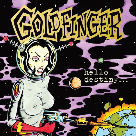 Goldfinger: Hello Destiny (Limited Edition) (Purple Blast Vinyl), LP