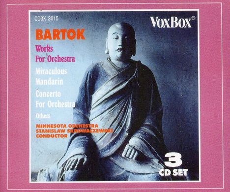 Bela Bartok (1881-1945): Orchesterwerke, 3 CDs