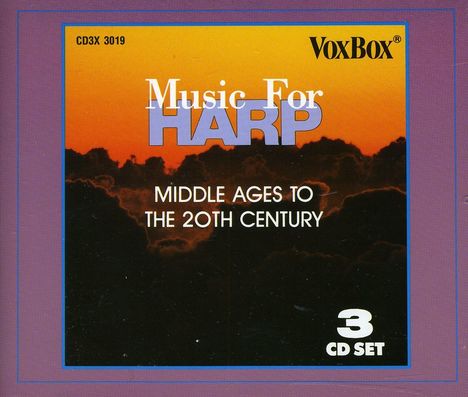 Music for Harp, 3 CDs