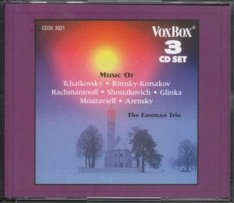 Eastman Trio - Russische Kammermusik, 3 CDs