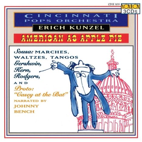 Cincinnati Pops Orchestra - American As Apple Pie, 2 CDs