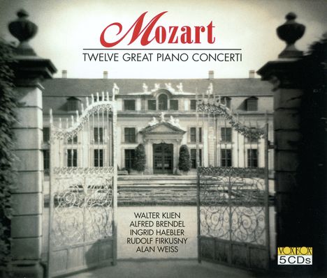 Wolfgang Amadeus Mozart (1756-1791): Klavierkonzerte Nr.17-27, 5 CDs