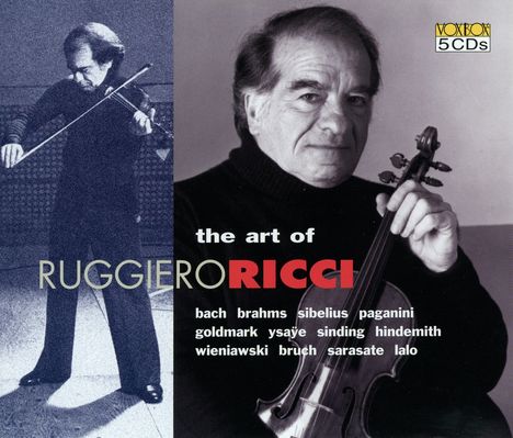 Ruggiero Ricci - The Art of, 5 CDs