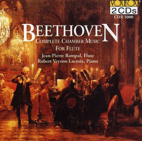 Ludwig van Beethoven (1770-1827): Themen &amp; Variationen für Flöte &amp; Klavier op.105 &amp; 107, 2 CDs