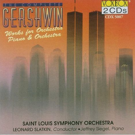 George Gershwin (1898-1937): Klavierkonzert in F, 2 CDs