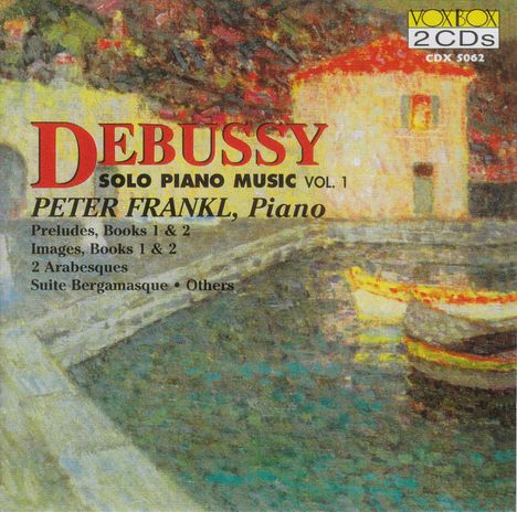 Claude Debussy (1862-1918): Klavierwerke Vol.1, 2 CDs