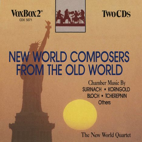 New World String Quartet - New World Composers from the Old World, 2 CDs