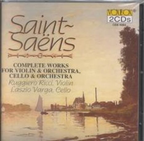 Camille Saint-Saens (1835-1921): Violinkonzerte Nr.1-3, 2 CDs