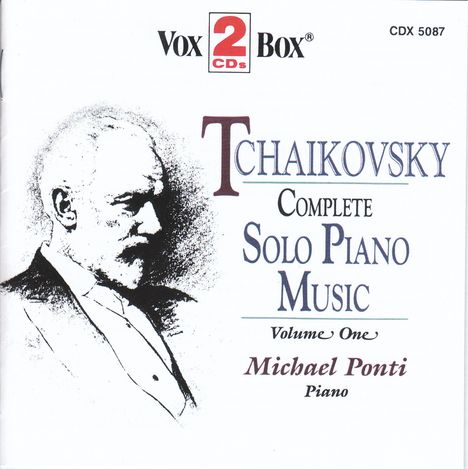 Peter Iljitsch Tschaikowsky (1840-1893): Sämtliche Klavierwerke Vol.1, CD