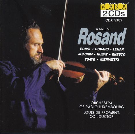 Aaron Rosard - Romantic Violin Music, 2 CDs
