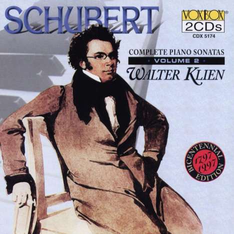 Franz Schubert (1797-1828): Klaviersonaten Vol.2, 2 CDs