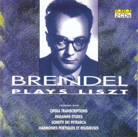 Alfred Brendel,Klavier, 2 CDs