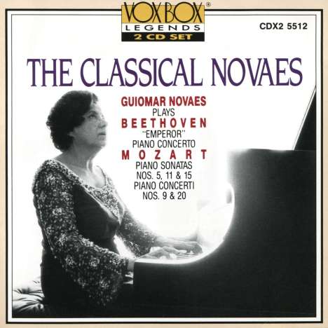 Guiomar Novaes - The Classical Novaes, 2 CDs