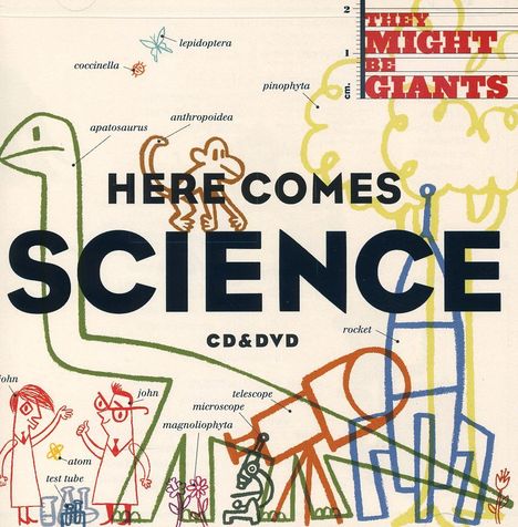 They Might Be Giants: Here Comes Science (CD + DVD), CD