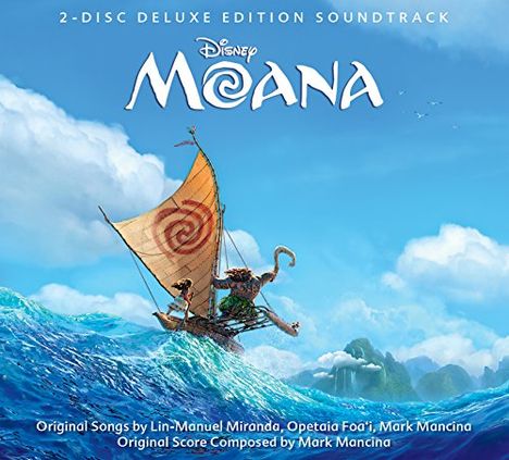 Filmmusik: Moana (Deluxe Edition), 2 CDs