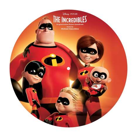 Michael Giacchino (geb. 1967): Filmmusik: The Incredibles (O.S.T.) (Picture Disc), LP