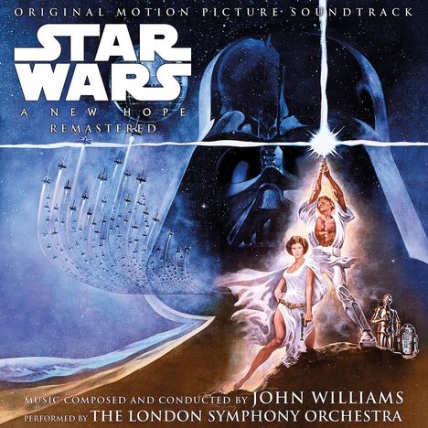 John Williams: Filmmusik: Star Wars: A New Hope (remastered) (180g), 2 LPs