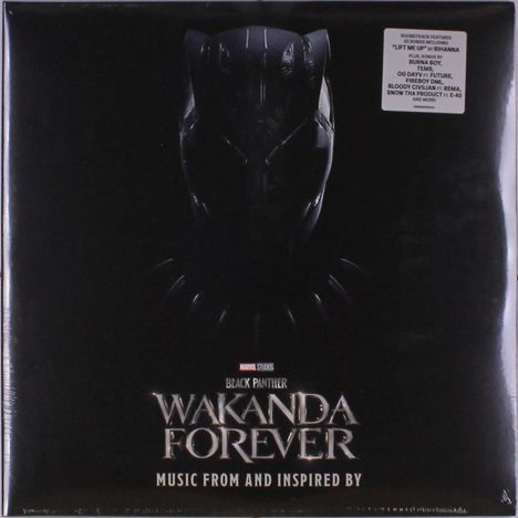 Filmmusik: Black Panther: Wakanda Forever - Music From And Inspired By, 2 LPs