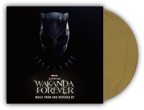 Black Panther: Wakanda Forever - Music From And Inspired By (Gold Vinyl), 2 LPs